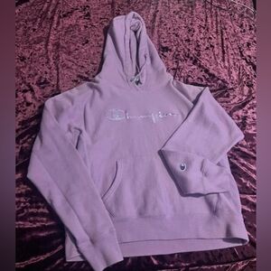 NWOT Purple champion hoodie